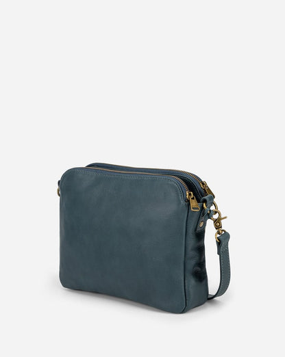 Minimalistisk Crossbody i Brun Læder