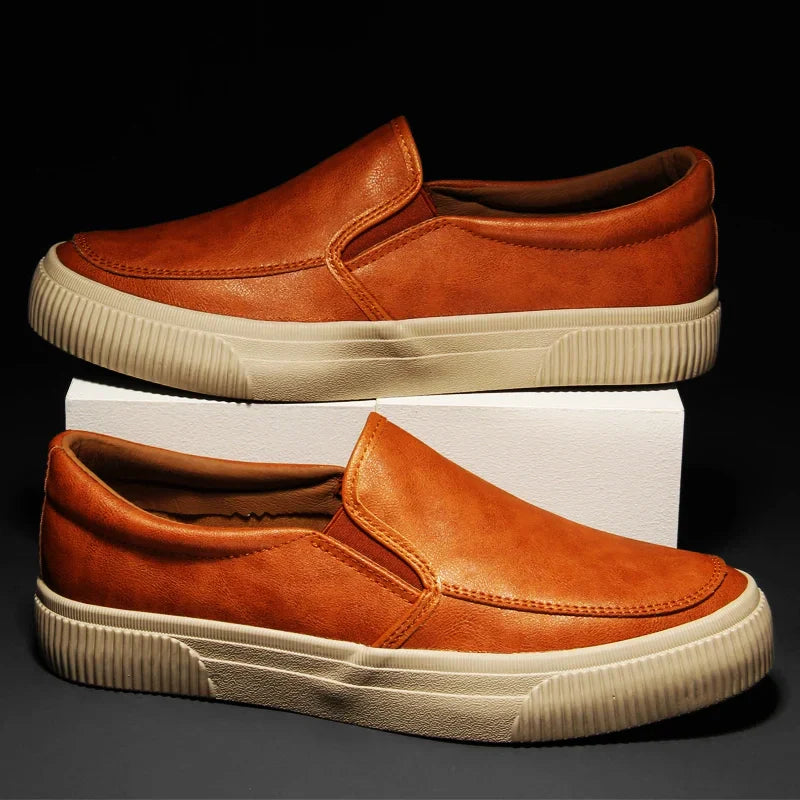 Mountainville Slip-on i læder