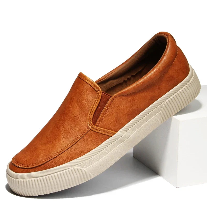 Mountainville Slip-on i læder