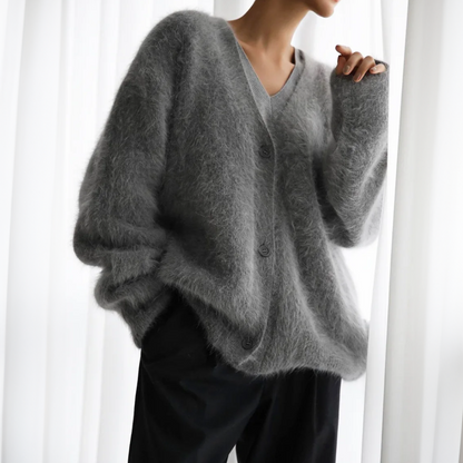 Luksuriøs Fluffy Cardigan