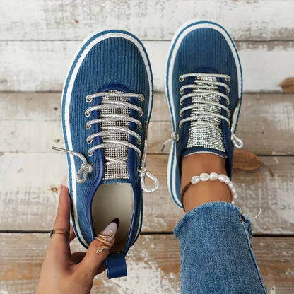 SoleStar™ - Smarte Koralfarvede Sneakers med Krystalnet