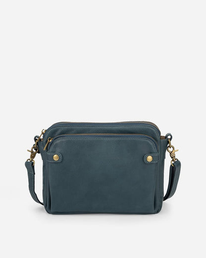 Minimalistisk Crossbody i Brun Læder